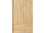 ΝΤΟΥΛΑΠΑ ΔΙΦΥΛΛΗ ΚΑΙ ΠΑΤΑΡΙ ZELIA PAKOWORLD ΦΥΣΙΚΟ 79X42X240ΕΚ.