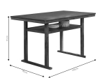 ΤΡΑΠΕΖΙ ΜΠΑΡ TENOR PAKOWORLD ΦΥΣΙΚΟ ΞΥΛΟ RUBBERWOOD-ΜDF ΚΑΡΥΔΙ 150X90X91.5ΕΚ