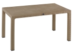 ΤΡΑΠΕΖΑΡΙΑ EXPLORE-FRONTLINE PAKOWORLD ΣΕΤ 5ΤΕΜ PP CAPPUCCINO 150X90X73,5ΕΚ.