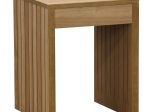 ΒΟΗΘΗΤΙΚΟ ΤΡΑΠΕΖΙ FOCUSED PAKOWORLD MDF ΦΥΣΙΚΟ 40X40X50ΕΚ