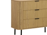 ΣΥΡΤΑΡΙΕΡΑ SCANDI PAKOWORLD ΜΕ 6 ΣΥΡΤΑΡΙΑ ΦΥΣΙΚΟ 153X46X81ΕΚ