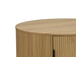 ΤΡΑΠΕΖΙ ΣΑΛΟΝΙΟΥ SCANDI PAKOWORLD MDF ΣΕ ΦΥΣΙΚΗ ΑΠΟΧΡΩΣΗ Φ80X35.5ΕΚ