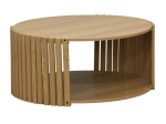 ΤΡΑΠΕΖΙ ΣΑΛΟΝΙΟΥ HEAVENLY PAKOWORLD MDF ΦΥΣΙΚΟ Φ83X38ΕΚ