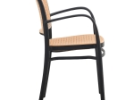 ΠΟΛΥΘΡΟΝΑ JUNIPER PAKOWORLD ΜΕ UV PROTECTION PP ΜΠΕΖ-ΜΑΥΡΟ 56X52.5X86.5ΕΚ.