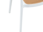 ΠΟΛΥΘΡΟΝΑ EMBER PAKOWORLD ΜΕ UV PROTECTION PP ΜΠΕΖ- ΛΕΥΚΟ 52.5X56.5X81ΕΚ.