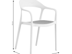 ΠΟΛΥΘΡΟΝΑ EMBER ΣΤΟΙΒΑΖΟΜΕΝΗ PAKOWORLD ΜΕ UV PROTECTION PP ΜΠΕΖ-ΜΑΥΡΟ 52.5X56.5X81ΕΚ.