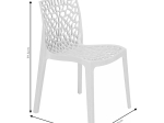 ΚΑΡΕΚΛΑ HUSH PAKOWORLD ΜΕ UV PROTECTION PP ΛΕΥΚΟ 50.5X54X79.5ΕΚ.