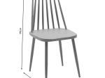 ΚΑΡΕΚΛΑ AURORA PAKOWORLD PP ΜΟΚΑ-ΦΥΣΙΚΟ ΠΟΔΙ 43X48X79ΕΚ.