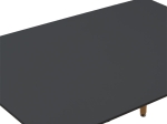 ΤΡΑΠΕΖΙ NATALI PAKOWORLD MDF ΜΑΥΡΟ-ΠΟΔΙΑ ΦΥΣΙΚΟ 120X80X76ΕΚ