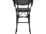 ΣΚΑΜΠΟ ΜΠΑΡ EFOLIAN PAKOWORLD ΜΑΥΡΟ ΑΛΟΥΜΙΝΙΟ-ΜΑΥΡΟ TEXTILENE 58X58X113ΕΚ