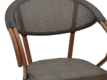 ΣΚΑΜΠΟ ΜΠΑΡ EFOLIAN PAKOWORLD ΚΑΡΥΔΙ ΑΛΟΥΜΙΝΙΟ-ΓΚΡΙ TEXTILENE 58X58X113ΕΚ