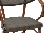 ΣΚΑΜΠΟ ΜΠΑΡ EFOLIAN PAKOWORLD ΚΑΡΥΔΙ ΑΛΟΥΜΙΝΙΟ-ΓΚΡΙ TEXTILENE 58X58X113ΕΚ