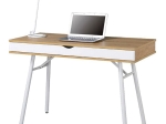ΓΡΑΦΕΙΟ Η/Υ ΜΕΤΑΛΛΟ ΒΑΦΗ ΑΣΠΡΟ, MELAMINE BEECH