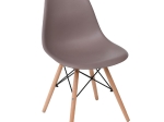 ART WOOD ΚΑΡΕΚΛΑ ΤΡΑΠΕΖΑΡΙΑΣ,  ΠΟΔΙΑ ΟΞΙΑ, ΚΑΘΙΣΜΑ PP SAND BEIGE - 1 STEP K/D - PRO