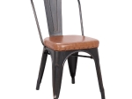 RELIX ΚΑΡΕΚΛΑ-PRO, ΜΕΤΑΛΛΟ ΒΑΦΗ ANTIQUE BLACK, PU CAMEL