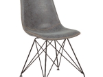 PANTON ΚΑΡΕΚΛΑ ΜΕΤΑΛΛΟ ΒΑΦΗ ΜΑΥΡΗ, PU VINTAGE GREY