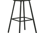 FILBY ΣΚΑΜΠΟ ΒAR, ΜΕΤΑΛΛΟ ΒΑΦΗ  ΜΑΥΡΟ, PU ΑΠΟΧΡΩΣΗ VINTAGE GREY