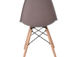 ART WOOD ΚΑΡΕΚΛΑ ΤΡΑΠΕΖΑΡΙΑΣ,  ΠΟΔΙΑ ΟΞΙΑ, ΚΑΘΙΣΜΑ PP SAND BEIGE - 1 STEP K/D - PRO