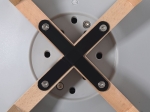 MARTIN ΚΑΡΕΚΛΑ ΤΡΑΠΕΖΑΡΙΑΣ ΚΟΥΖΙΝΑΣ, METAL CROSS ΞΥΛΟ, PP ΓΚΡΙ, ΑΜΟΝΤΑΡΙΣΤΗ ΤΑΠΕΤΣΑΡΙΑ