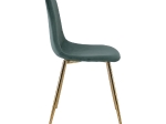 CELINA ΚΑΡΕΚΛΑ ΧΡΩΜΙΟ ΧΡΥΣΟ, ΥΦΑΣΜΑ VELURE, ΑΠΟΧΡΩΣΗ FOREST GREEN
