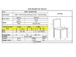 COSTA ΚΑΡΕΚΛΑ DINING ΑΛΟΥΜΙΝΙΟΥ, ΑΠΟΧΡΩΣΗ ANTIQUE GREY -TEXTILENE ΜΠΕΖ