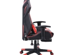 BF9550 GAMING RELAX ΠΟΛΥΘΡΟΝΑ ΜΕ ΥΠΟΠΟΔΙΟ, ΜΠΡΑΤΣΑ UP DOWN, PU-MESH, ΜΑΥΡΟ-ΚΟΚΚΙΝΟ-ΑΣΠΡΟ