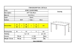 ART ΤΡΑΠΕΖΙ ΤΡΑΠΕΖΑΡΙΑΣ ΜΑΥΡΟ MDF, ΠΟΔΙΑ ΟΞΙΑ ΦΥΣΙΚΟ