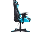 BF8000 GAMING ΠΟΛΥΘΡΟΝΑ ΓΡΑΦΕΙΟΥ, ΑΝΑΚΛΙΣΗ ΠΛΑΤΗΣ ΕΩΣ 90°, PVC ΜΑΥΡΟ - ΜΠΛΕ