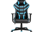 BF9050 GAMING ΠΟΛΥΘΡΟΝΑ ΓΡΑΦΕΙΟΥ, ΑΝΑΚΛΙΣΗ ΠΛΑΤΗΣ ΕΩΣ 90°, PU ΜΑΥΡΟ - ΜΠΛΕ