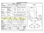 BF9150 GAMING ΠΟΛΥΘΡΟΝΑ ΓΡΑΦΕΙΟΥ, ΑΝΑΚΛΙΣΗ ΠΛΑΤΗΣ ΕΩΣ 90°, PU ΜΑΥΡΟ - ΚΟΚΚΙΝΟ