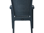 LORA ΠΟΛΥΘΡΟΝΑ ΚΗΠΟΥ ΣΤΟΙΒΑΖΟΜΕΝΗ, PP (RATTAN LOOK) ΑΠΟΧΡΩΣΗ ΑΝΘΡΑΚΙ