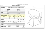 PARIS ΠΟΛΥΘΡΟΝΑ BISTRO ΑΛΟΥΜΙΝΙΟ ΦΥΣΙΚΟ, WICKER ΑΣΠΡΟ - ΚΟΚΚΙΝΟ, ΣΤΟΙΒΑΖΟΜΕΝΗ