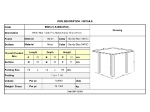BRIO SLAT ΤΡΑΠΕΖΙ-PRO ΚΗΠΟΥ - ΒΕΡΑΝΤΑΣ, ΜΕΤΑΛΛΟ ΒΑΦΗ SANDY BLUE 5415C