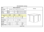 BRIO SLAT ΤΡΑΠΕΖΙ-PRO ΚΗΠΟΥ - ΒΕΡΑΝΤΑΣ, ΜΕΤΑΛΛΟ ΒΑΦΗ SANDY GREEN 5635C