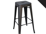 RELIX ΣΚΑΜΠΟ BAR-PRO, ΣΤΟΙΒΑΖΟΜΕΝΟ, ΜΕΤΑΛΛΟ ΒΑΦΗ ANTIQUE BLACK