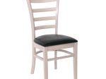 NATURALE ΚΑΡΕΚΛΑ WHITE WASH, PU ΜΑΥΡΟ