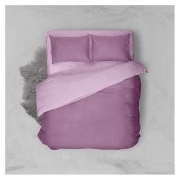 Isadore Lorraine Πάπλωμα Διπλής Όψης Υπέρδιπλο 220×240 - Microsatin Μωβ/Λιλά