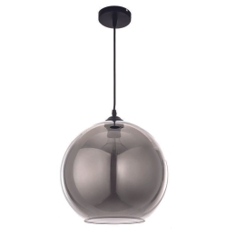 Φωτιστικό Οροφής 4355-ΑΒ Φ35cm Ε27 Black Inlight