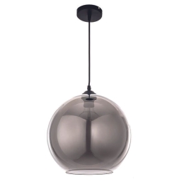 Φωτιστικό Οροφής 4355-AA Φ40cm Ε27 Black Inlight