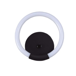 Φωτιστικό Τοίχου-Απλίκα Led 43016 Φ23cm 400Lm Black Inlight