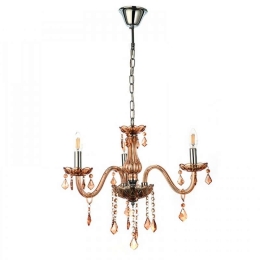 Φωτιστικό Οροφής 5314-3 55cm 3xΕ14 Honey Inlight