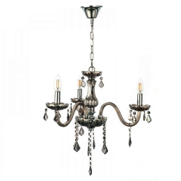 Φωτιστικό Οροφής 5314-3 55cm 3xΕ14 Transparent Inlight