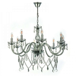 Φωτιστικό Οροφής 5314-8 75cm 8xΕ14 Clear Inlight