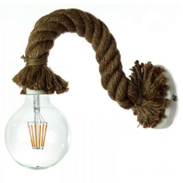 Φωτιστικό Τοίχου-Απλίκα 43367 25x20cm 1xΕ27 Natural-White Inlight