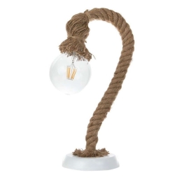 Φωτιστικό Επιτραπέζιο 3439 17x46cm 1xΕ27 Natural-White Inlight