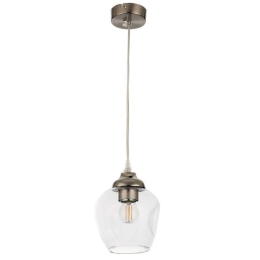 Φωτιστικό Οροφής 4474-1 16x20cm 1xE27 Nickel Inlight