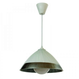 Φωτιστικό Οροφής 4409-Β 30x16cm 1xΕ27 Silver Inlight