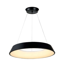 Φωτιστικό Οροφής Led 6010-Α 60,5x9cm 4000Lm Black Inlight