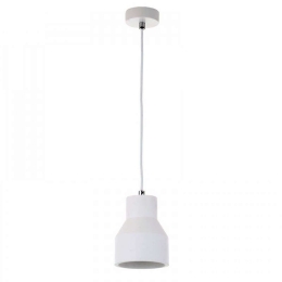 Φωτιστικό Οροφής 4512 15,6x24 1xΕ27 White Inlight