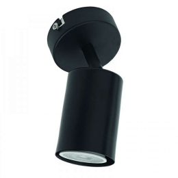 Φωτιστικό Οροφής-Σποτ 9081-1 6x15 1xGU10 Black Inlight